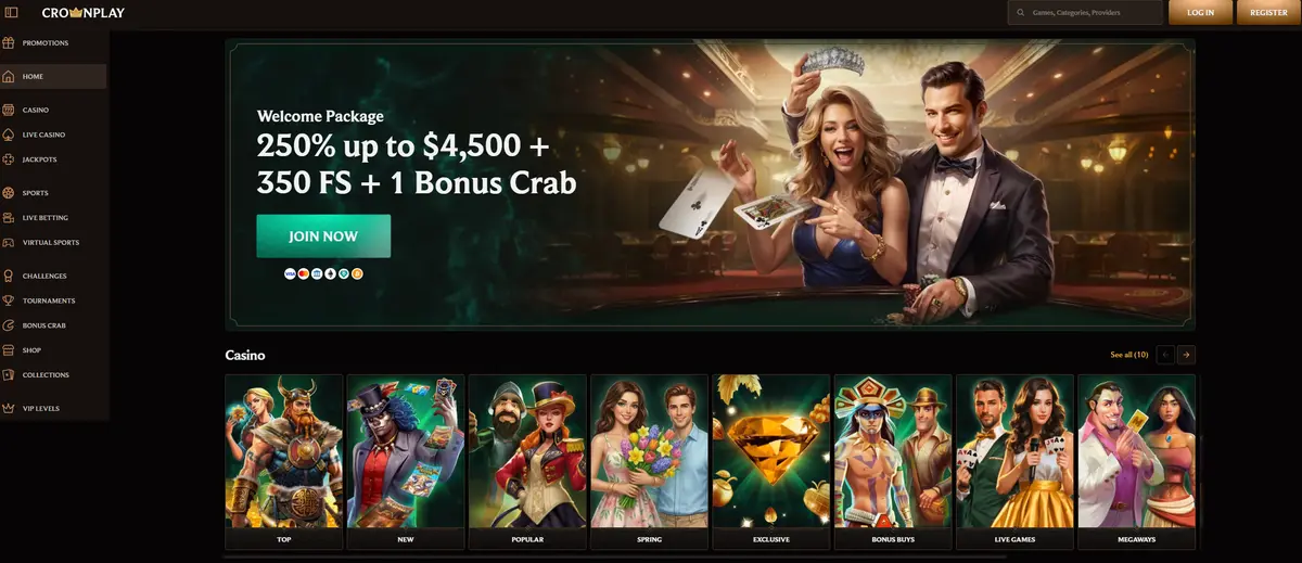CrownPlay Casino ohne deutsche Lizenz